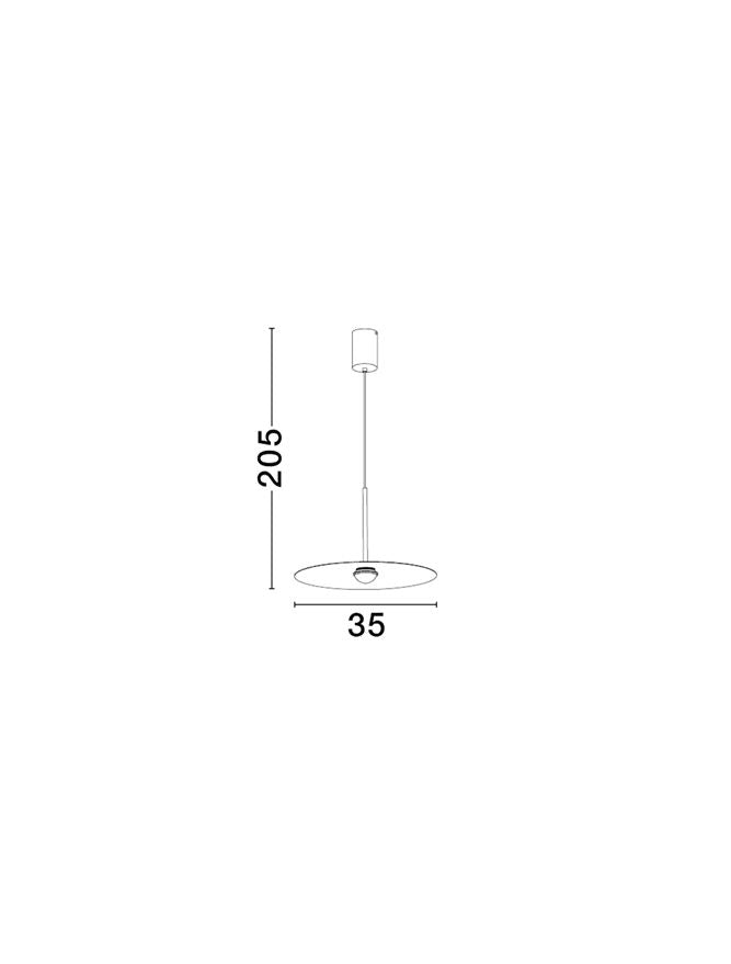 Pendul Nova Luce MIRA 9060255