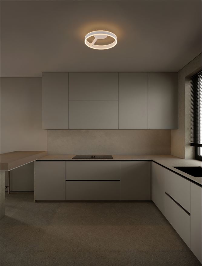 Plafoniera Nova Luce BIANCO 9060284