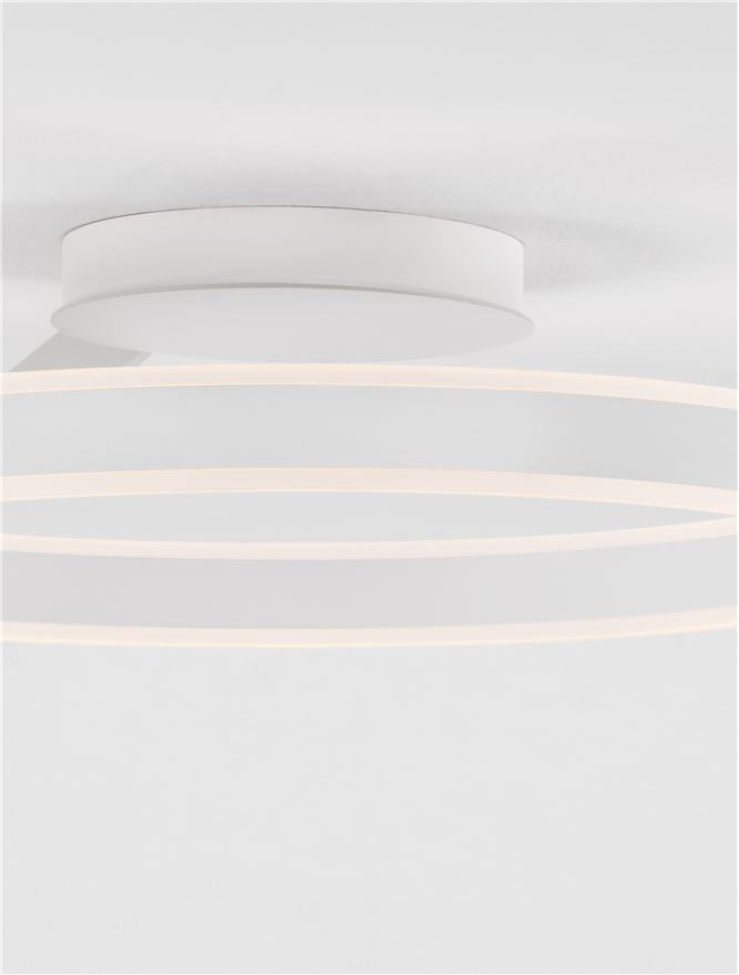Plafoniera Nova Luce BIANCO 9060286