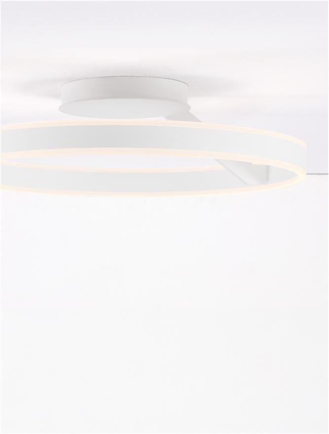 Plafoniera Nova Luce BIANCO 9060286