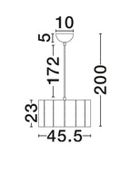 Pendul Nova Luce ALVE 9061115