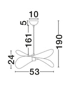 Pendul Nova Luce LUVE 9061121