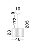 Pendul Nova Luce NOS 9061123