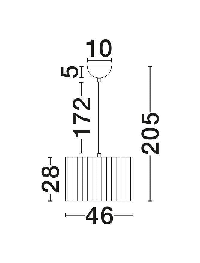 Pendul Nova Luce NOS 9061123