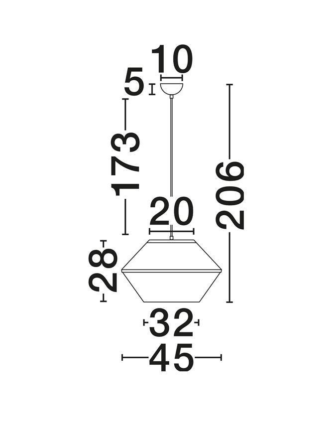 Pendul Nova Luce VELISS 9061135