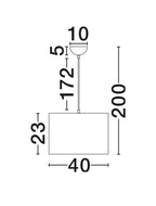 Pendul Nova Luce KAREN 9061145