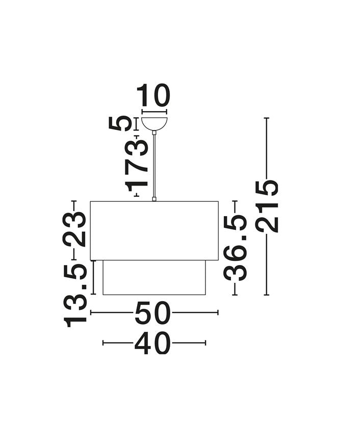 Pendul Nova Luce KAREN 9061146