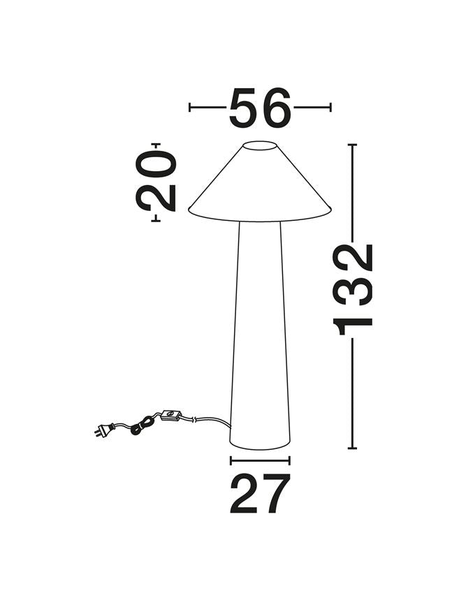 Lampadar Nova Luce MAE 9061148