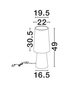 Veioza Nova Luce NEBIA 9061149