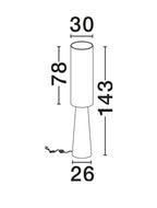 Lampadar Nova Luce NEBIA 9061150
