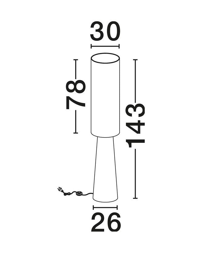 Lampadar Nova Luce NEBIA 9061150