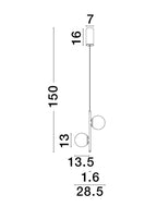 Pendul Nova Luce NUVOLE 9061436