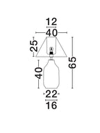 Veioza Nova Luce WABI 9070625