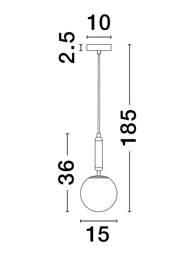 Pendul Nova Luce MONET 9080124
