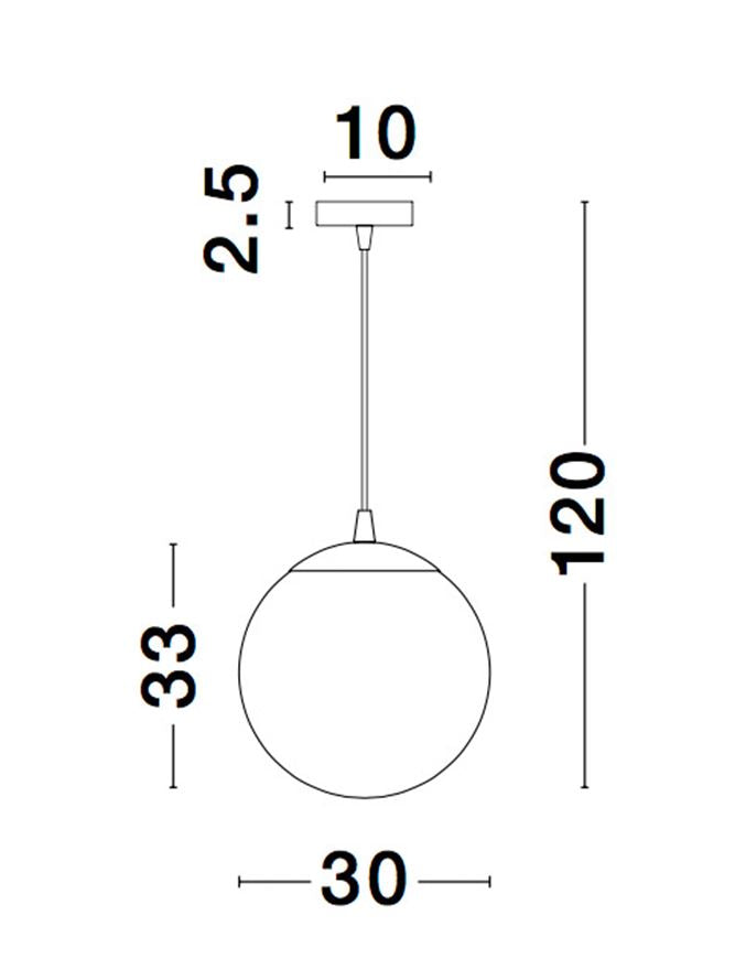 Pendul Nova Luce LAZIONE 9080300