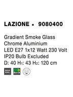 Pendul Nova Luce LAZIONE 9080400