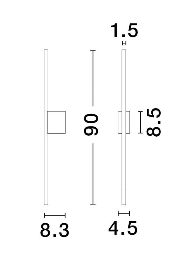 Aplica Nova Luce TIEN 9081100