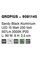 Aplica Nova Luce GROPIUS 9081140