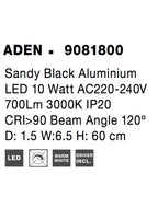 Aplica Nova Luce ADEN 9081800