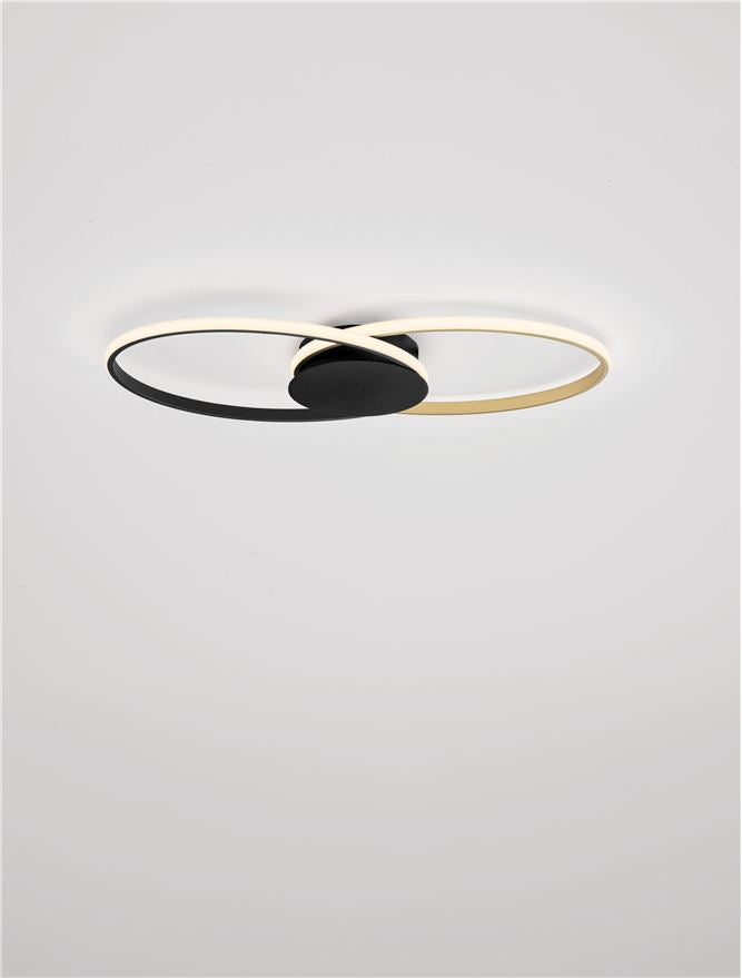 Plafoniera Nova Luce AVEO 9081825