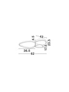 Plafoniera Nova Luce ALTUS 9081828