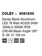 Lampadar Nova Luce COLBY 9081830
