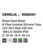 Aplica Nova Luce CERELIA 9082091