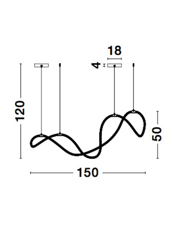 Lustra Nova Luce CERELIA 9082093