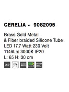 Plafoniera Nova Luce CERELIA 9082095
