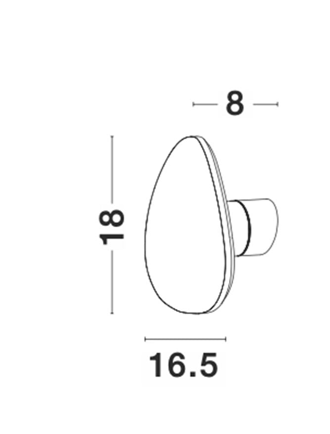 Aplica Nova Luce CRONUS 9084071