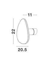 Aplica Nova Luce CRONUS 9084081