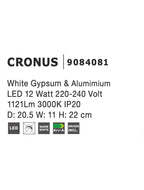 Aplica Nova Luce CRONUS 9084081