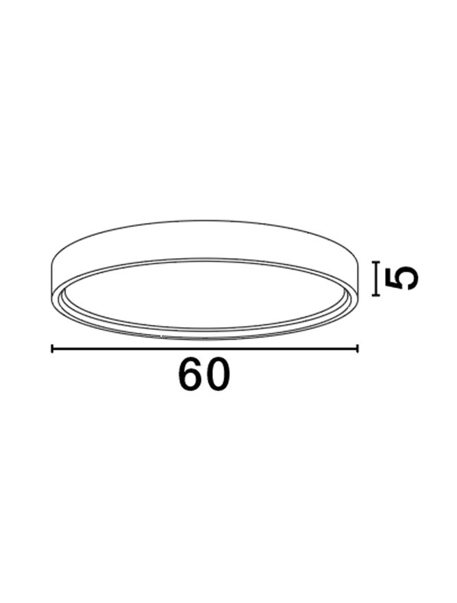 Plafoniera Nova Luce OLAF 9085233