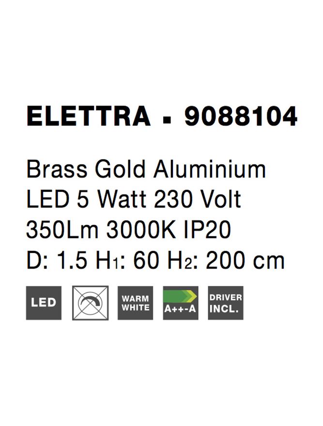 Pendul Nova Luce ELETTRA 9088104