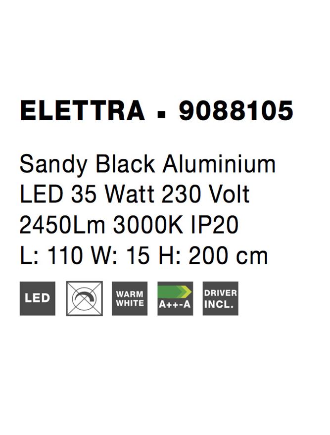 Lustra Nova Luce ELETTRA 9088105