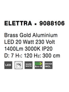 Pendul Nova Luce ELETTRA 9088106