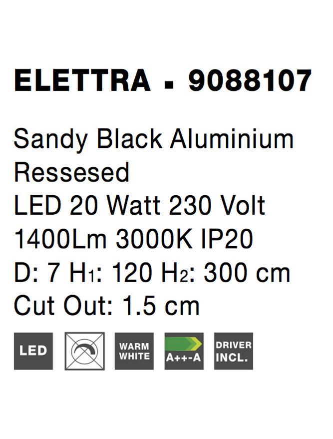 Pendul Nova Luce ELETTRA 9088107