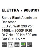 Pendul Nova Luce ELETTRA 9088107