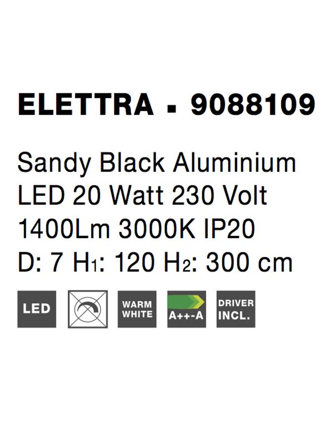 Pendul Nova Luce ELETTRA 9088109