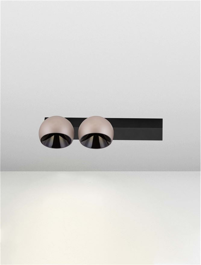 Plafoniera Nova Luce LUSA 9088122