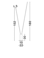 Lampadar Nova Luce KIMOLIA 9088144