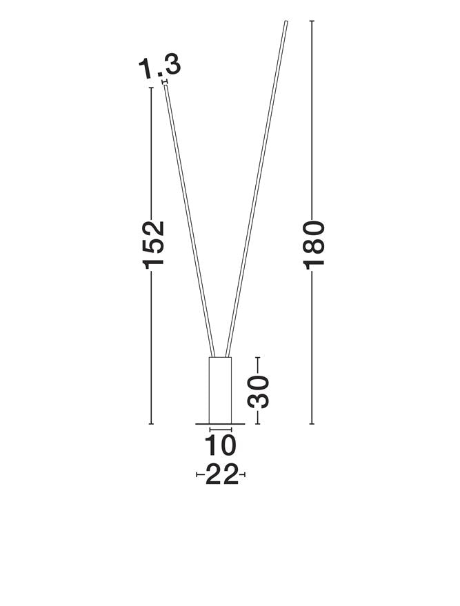 Lampadar Nova Luce KIMOLIA 9088144