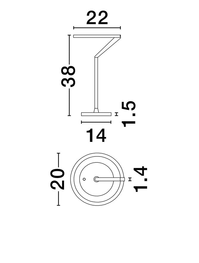 Veioza Nova Luce TILIA 9088149