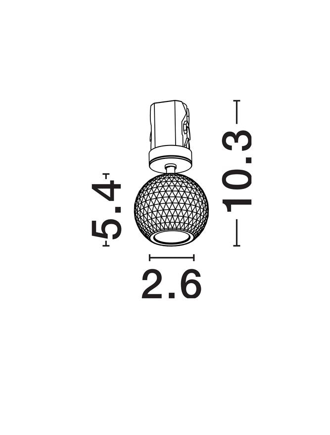 Spot incastrat reglabil Nova Luce NOTIC 9088181