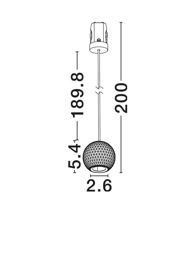 Pendul Nova Luce NOTIC 9088184