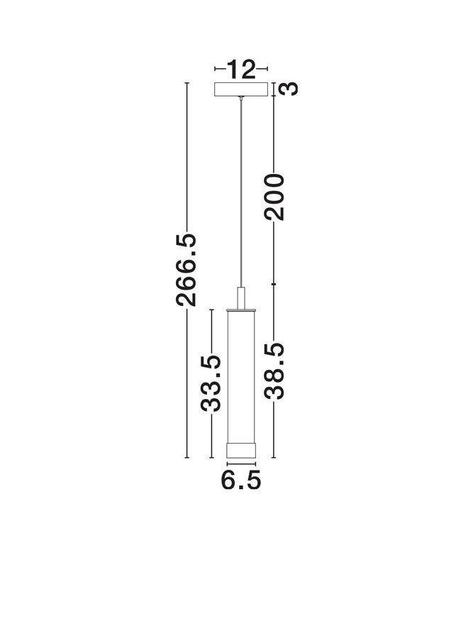 Pendul Nova Luce GLOVIA 9088206
