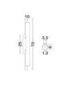 Aplica Nova Luce GLOVIA 9088207