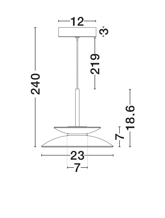 Pendul Nova Luce ESTI 9088217
