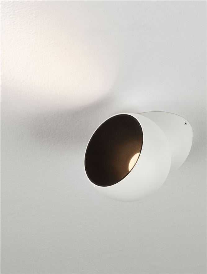 Spot aplicat reglabil Nova Luce LUSA 9088221