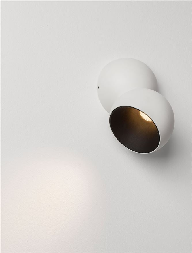 Spot aplicat reglabil Nova Luce LUSA 9088221